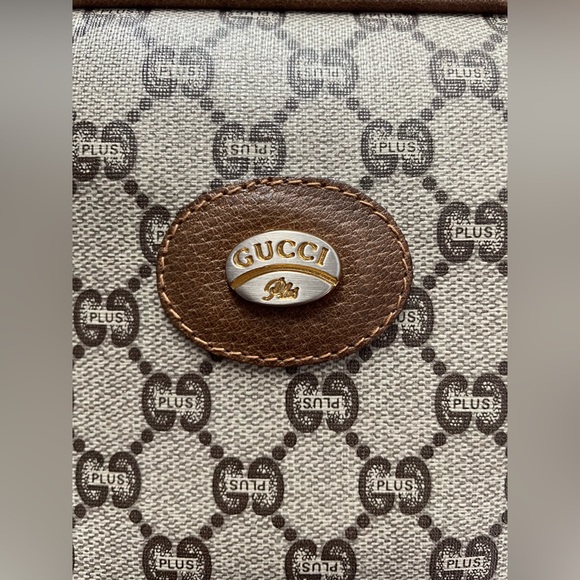 Authentic Vintage Gucci Monogram Plus GG Clutch - Picture 5 of 7